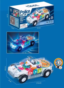 police gear car